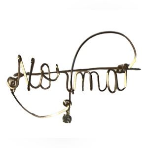 Hold Tone Personalized Pin - Norma